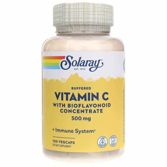 Vitamin C 500 Mg Buffered with Bioflavonoid Concentrate, SLR